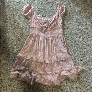 Floral Baby Pink Dress